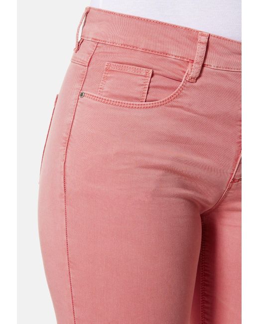 STOOKER WOMEN Pink 5-Pocket-Jeans Florenz Colour Slim Fit