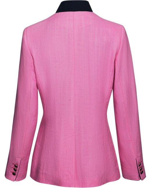 Steinbock Pink Trachtenjacke Leinenjanker