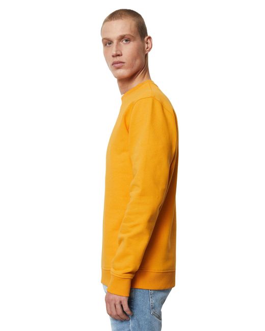 Marc O' Polo Sweatshirt mit Logo-Stickerei in Orange für Herren