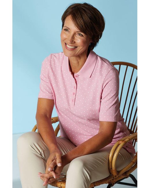 COMPASS Pink Poloshirt