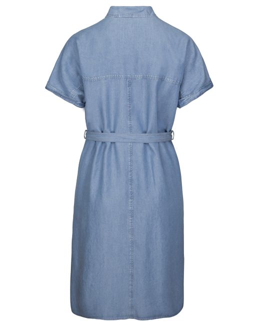 Bianca Blue Hemdblusenkleid SELMA mit Hemdblusenkragen