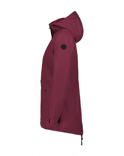 Icepeak Purple D FUNKTIONSJACKE ADDIS (1-St) Winddicht & Wasserdicht & Atmungsaktiv