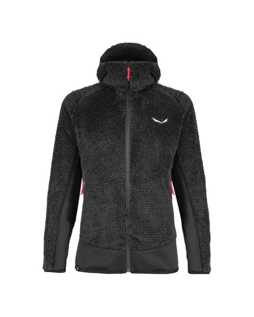 Salewa Black Funktionsjacke Kapuzenfleece Tognazza Polarlite () –