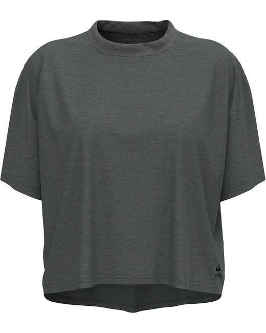 Odlo Black T-Shirt Crew Neck /S Active 365 Natural Blend
