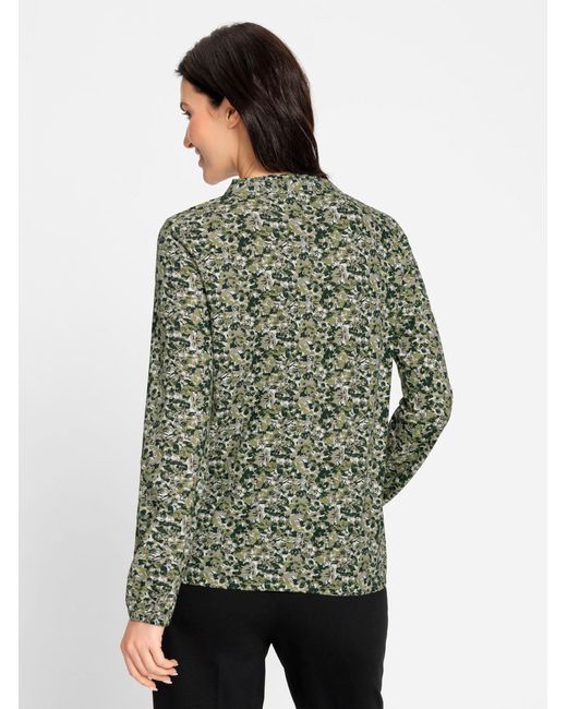 WITT Green T-Shirt Langarmshirt