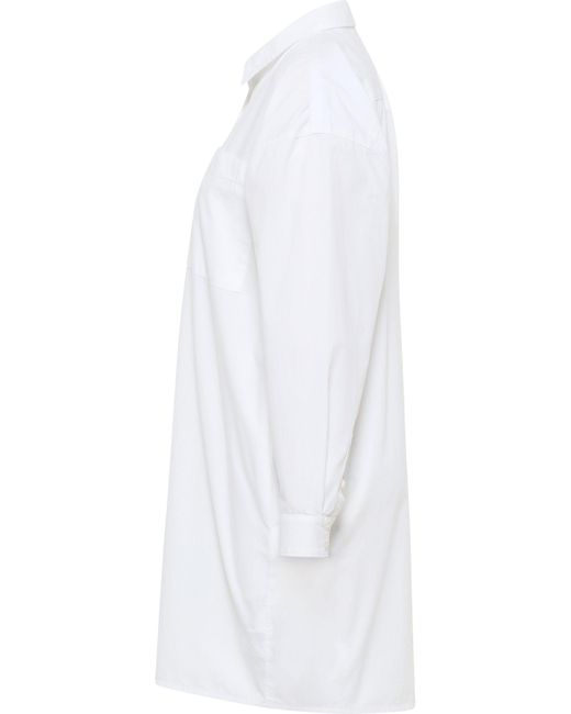 Mustang Kleid Minikleid in Weiß | Lyst DE