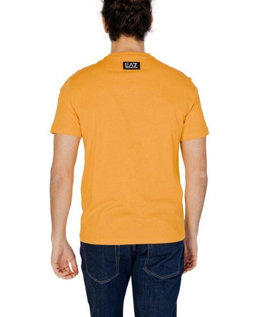 Emporio Armani T-Shirt in Orange für Herren