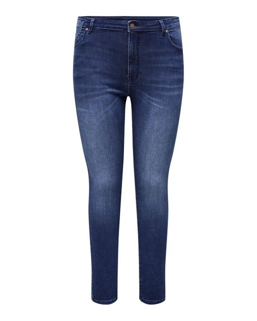 Only Carmakoma Blue 5-Pocket-Jeans