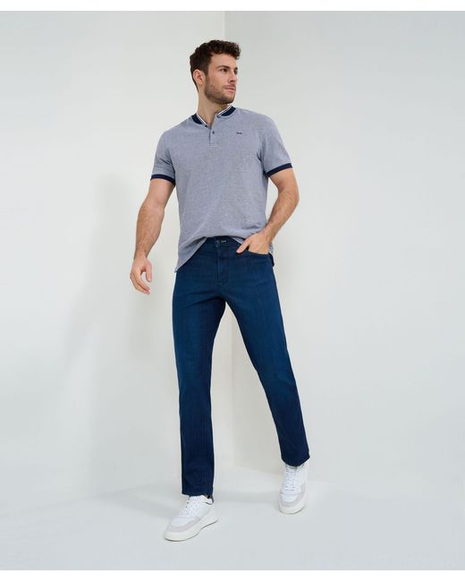 Brax 5-Pocket-Jeans COOPER Cool Tec Light Denim in Blue für Herren