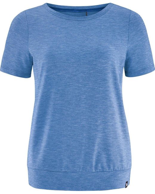 Schneiders Blue T- PENNYW Funktions-Shirt atinsky-meliert (blau)