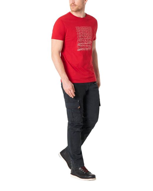 Timezone Cargohose REGULAR ROGER TZ mit Stretch in Blue für Herren