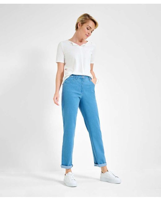 RAPHAELA by BRAX Blue 5-Pocket-Jeans Style CORRY