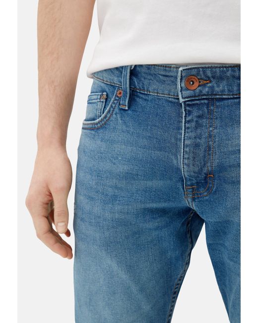 S.oliver 5-- Hose Rick Slim Jeans im Five-Pocket-Style mit (1-tlg) in Blue für Herren