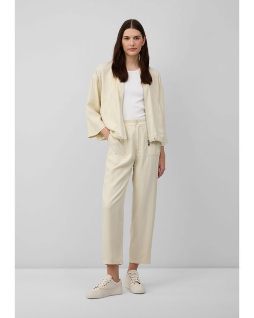 S.oliver Natural Funktionsjacke Blouson im Relaxed Fit mit 3/4-Ärmeln