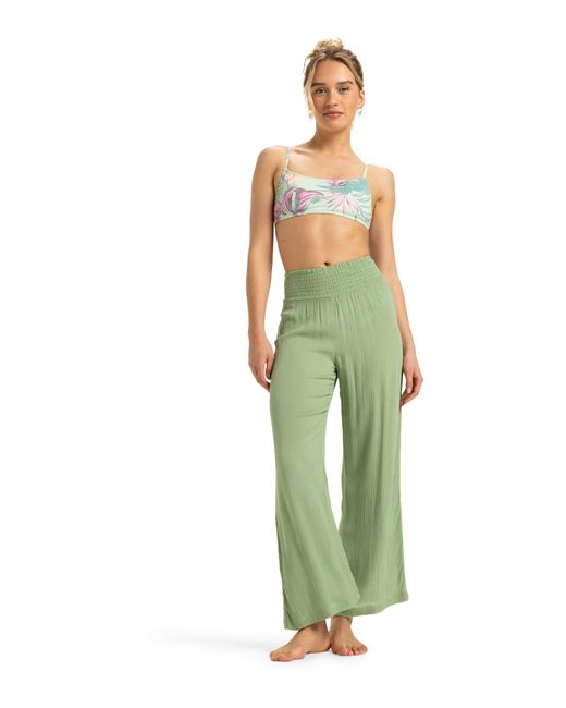 Roxy Green Strandhose ALONG THE BEACH
