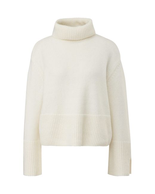 Comma, White Strickpullover