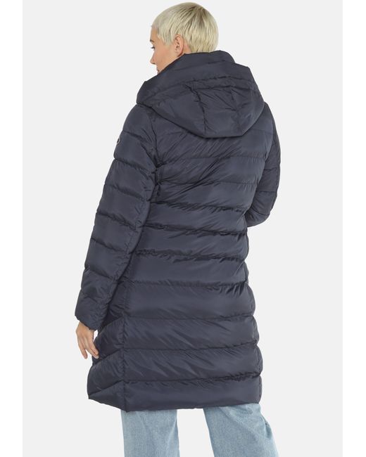 Fuchs & Schmitt Black Steppmantel mit Leistentaschen