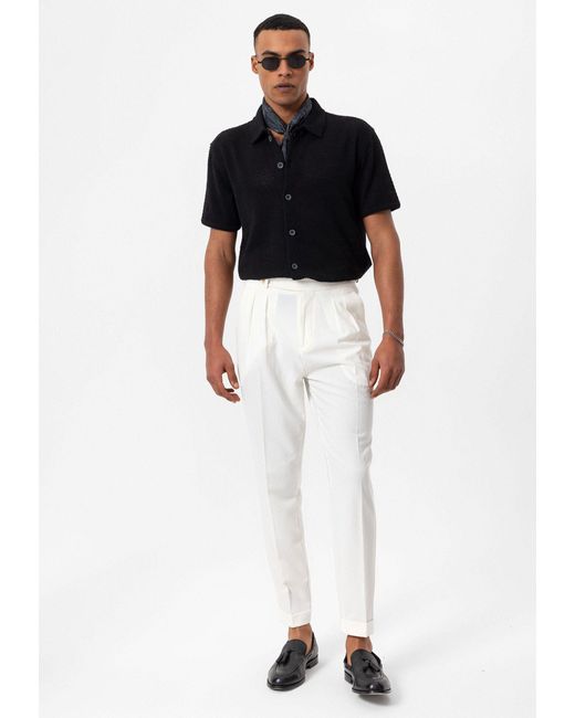 Antioch Blusenshirt COLOMBO in Black für Herren
