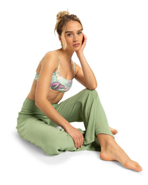 Roxy Green Strandhose ALONG THE BEACH