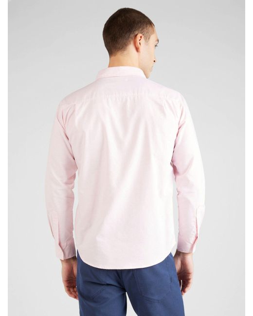 Aéropostale Langarmhemd (1-tlg) in Pink für Herren