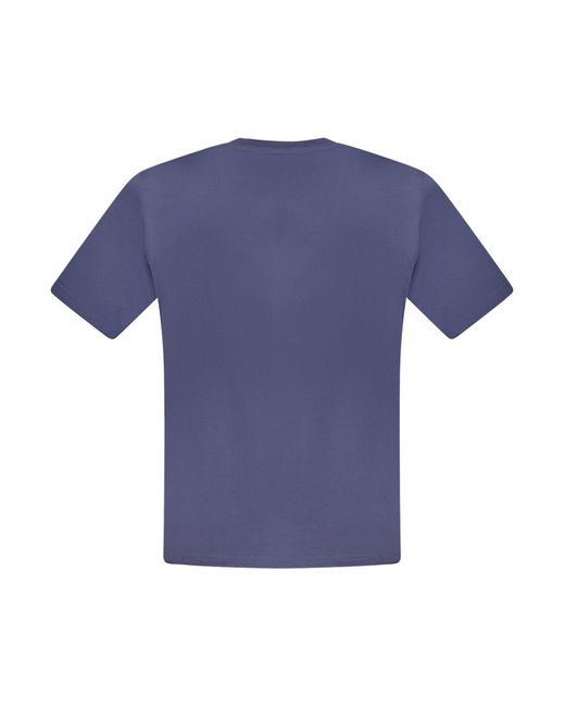 North Sails Kurzarm T-Shirt Blau mit Logo & in Blue für Herren