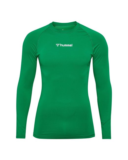 Hummel Langarmshirt Langarm Shirt hmlBL PERFORMANCE TEE L/S 225511 in Green für Herren