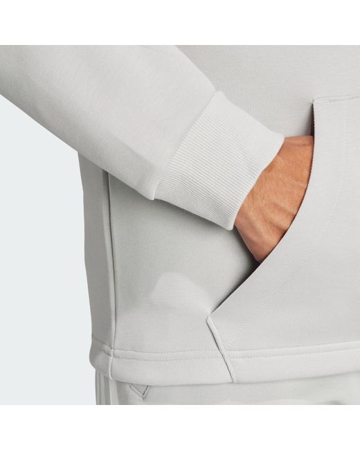 Adidas FUTURE ICONS 3-STREIFEN HALF-ZIP SWEATSHIRT in Gray für Herren