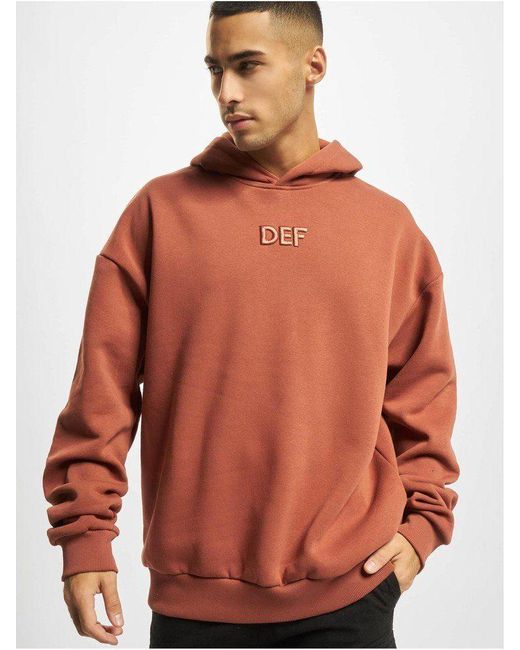DEF Kapuzenpullover in Brown für Herren