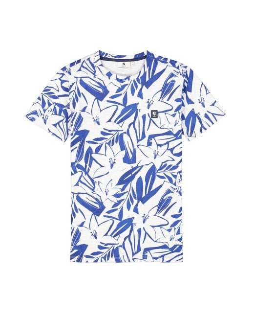 Garcia Kurzarmshirt men`s T-shirt ss in Blue für Herren