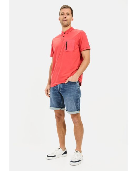 Camel Active Shorts im Regular Fit in Blue für Herren