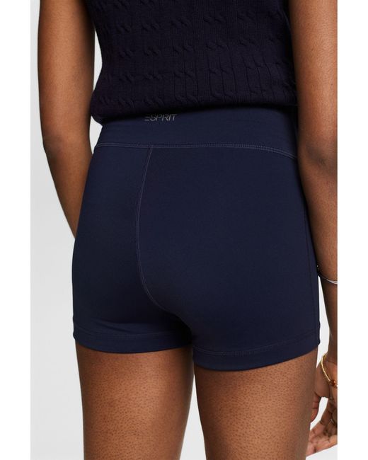 Esprit Blue Shorts Kurze Radlerhose mit Stretch (1-tlg)