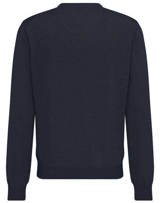 Fynch-Hatton Strickpullover Pullover in Blue für Herren
