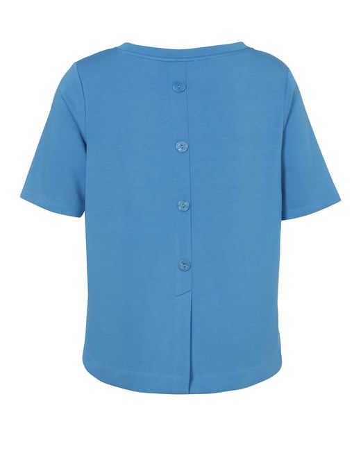 Via Appia Due Blue Sweatshirt mit kurzen Ärmeln