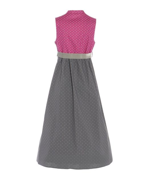 Berwin Purple Dirndl Umstandsdirndl mit Samt-Stretchgürtel (Einzeln)