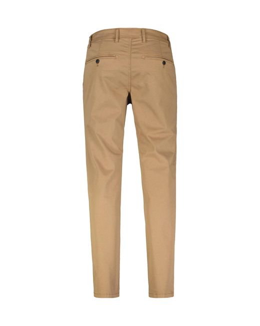 Lerros 5-Pocket-Jeans Basic Chino in Strukturqualität, SLIM FIT in Natural für Herren