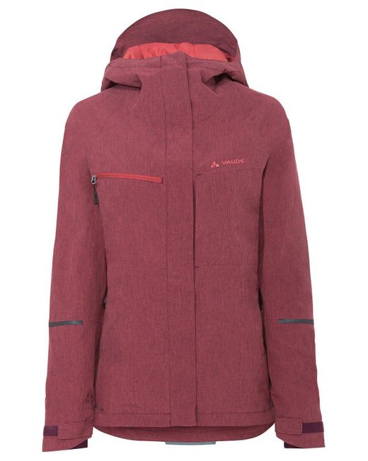 Vaude Red Outdoorjacke Women's Yaras Warm Rain Jacket (1-St) Klimaneutral kompensiert