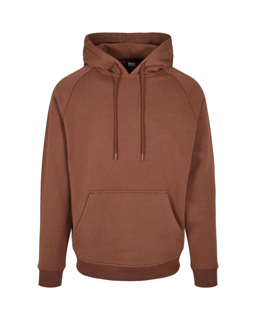 Urban Classics Sweatshirt Blank Hoody in Brown für Herren
