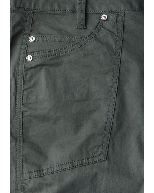Street One Green Chinohose Style QR Yulius bermuda sporti