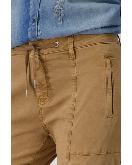 Monari Natural 2-in-1-Hose Cargohose caramel