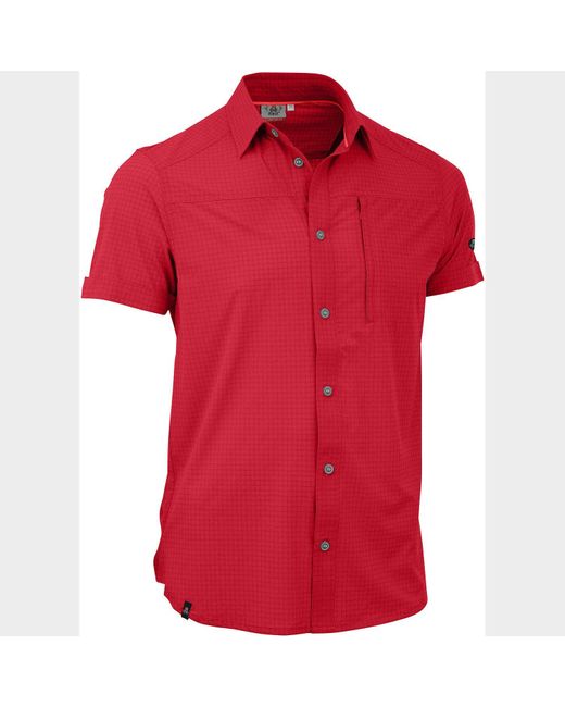 Maul Sport ® Outdoorhemd Hemd Veniv 4XT in Red für Herren