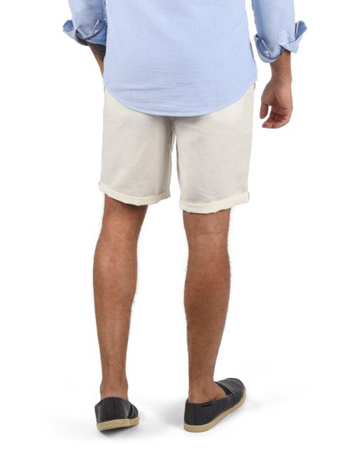 Solid Shorts SDLoras kurze Hose aus Leinen in Weiß für Herren | Lyst DE