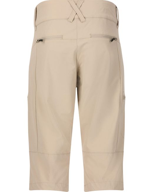 Whistles Natural Caprihose Shannie W Long Outdoor Shorts Island Fossil