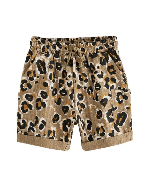 Next Gemusterte Shorts aus 100 % Baumwolle (1-tlg) in White für Herren