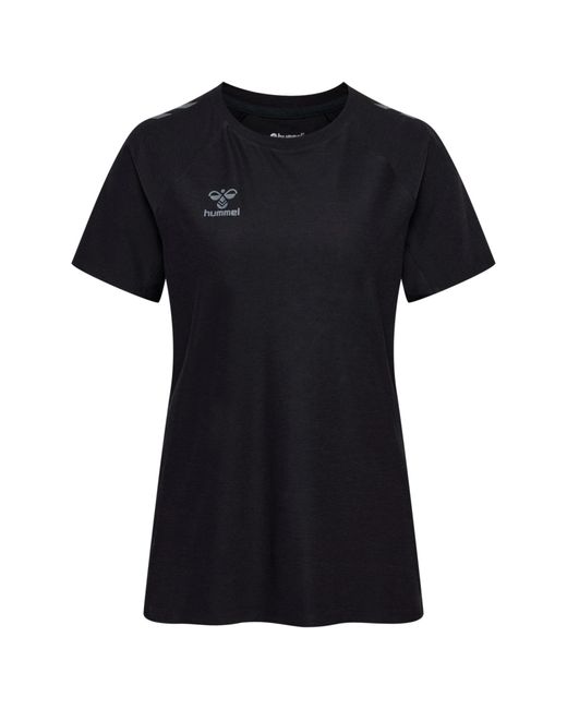 Hummel Black T-Shirt hmlCIMA 2.0 JERSEY /S WOMAN 227924