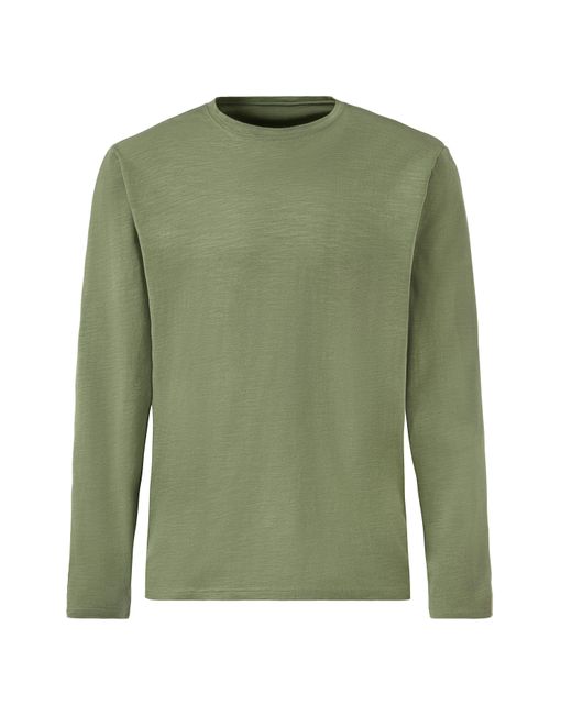 John Devin Langarmshirt (Packung, 2-tlg., 2er-Pack) in hochwertiger slub-yarn Qualität in Green für Herren