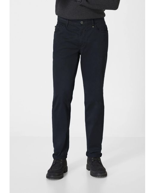Redpoint MILTON Regular Fit Stoffhose mit Stretch aus der 16 Shades Edition in Blue für Herren