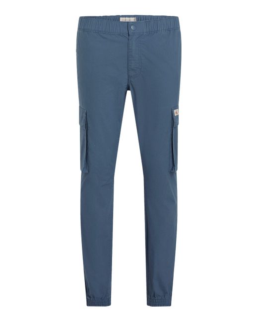 Calvin Klein Cargohose SKINNY CARGO mit Stretchbündchen in Blue für Herren