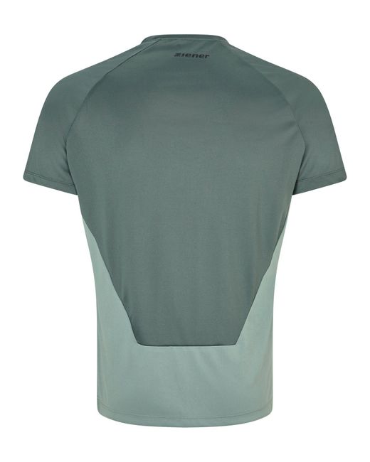 Ziener T-Shirt NABALIS in Green für Herren