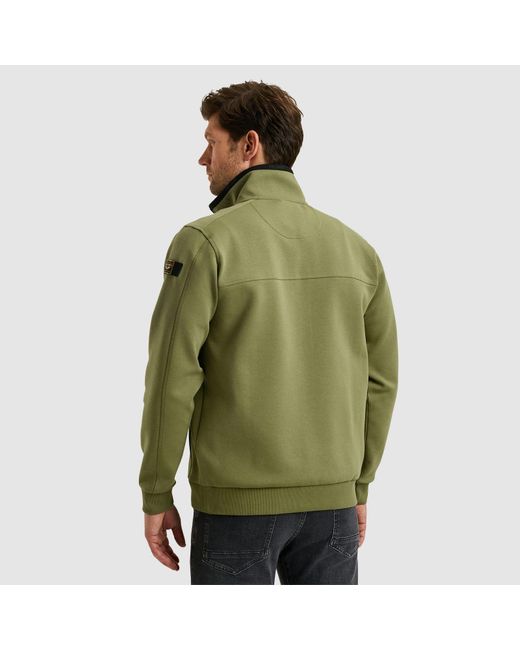 PME LEGEND Sweatjacke mit Reißverschluss in Green für Herren