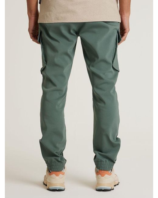 Chasin' Hose – stylische Cargohose – Rift Flow in Blue für Herren